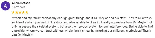 Chiropractic Des Moines IA Testimonials 1